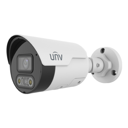 Camera IP ColorHunter Dual-Light, 8MP, lentila 2.8mm, IR 30m, WL 30m, Audio bidirectional, PoE - UNV IPC2128LE-ADF28KMC-DL UNIVI